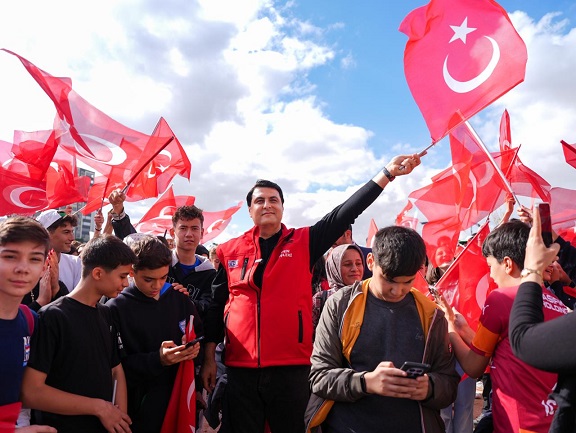 BAŞKAN YILMAZ’DAN 29 EKİM CUMHURİYET BAYRAMI MESAJI